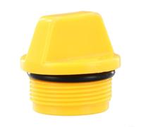 Yellow ABS Outboard Engine Oil Cover Compatible with 6G8-15363-00, Replacement Cap for 4 Marine Motors, Protective Lid for Boat Parts and Accessories