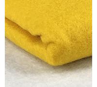 Yellow Acrylic Craft Felt Fabric 60" 150cm Wide 1-2mm Thick - Price Per Metre