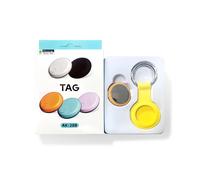 (Yellow-Airtag) Smart Airtag Bluetooth GPS Tracker Work with Android&iOS System Air Tag Tracker Mini Locator Pet Key Finder