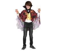 Yellow and red vampire boy costume Halloween