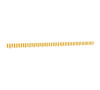 Replacement Fabric for Awning Valance Yellow and White Stripe 5 m