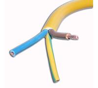 Yellow Arctic Grade Mains Cable 3 x 2.5mm. 4m