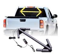 Yellow Arrow Signal Light, 12V-24V Arrow LED Traffic Advisor Arrow Stick Flashing Light Indicator LED Light Truck Strobe Light, for Watering Cart Sweeper Work Car Construction Trucks Vehicles