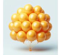 Yellow Balloons 10 Inch Plain Balloon Pack Kids Party Balloon Garland Decorations Lemon Popcorn Theme Boys Girls Baby Shower Anniversaries Birthday Wedding Celebrations 30 Pack