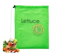 Yellow Banana Bag - Green Lettuce Bag | Keep Fresh Drawstring Storage Bag | Banana Storage Bag | Washable Stay Fresh Bags | Reusable Grocery Bags | Vegetable Storage Bags | Produce Bags
