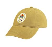 Yellow Baseball Cap for Men Women, Flag Golf Caps Dad Hat, Comfortable Adjustable Denim Cotton Caps with Sweatband Inside, Casual Serb Republic Flag Summer Sun Hat Unisex