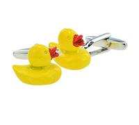 Yellow Bathtime Ducks Cufflinks Presented in a Box