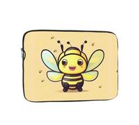 Yellow Bee Laptop Sleeve Case 12 Inch Suitable for Notebook Computer Tablet Traveling Carrying Simple Case