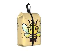 Yellow bee Water Resistant Travel Shoe Bag with Handle for Suitcase Sneakers Boots Gym 1 PC