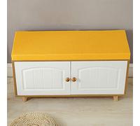Yellow Bench Cushion 5cm Thick Indoor & Outdoor Use 120x30cm Perfect for Entryway Sofa Garden Furniture Dining Room Seat Cushion& Stylish