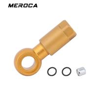(yellow) Bike Oil Needle Olive Head Connector For-Shimano BH90 Hydraulic Brake Hose SLX/XT/XTR Bicycle Caliper Connector Cycling Parts