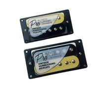 Yellow Black 1 Set Alnico 5 Humbucker Pickups Electric Guitar Pickups For Guitar Parts(Color:3)