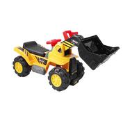 Yellow-Black Bulldozer Toy For Children 18-36 Months With Wheels Res