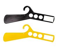Yellow Black Large Dividers Garment Clothes Warehouse Rail Retail Shop (1 x Yellow)