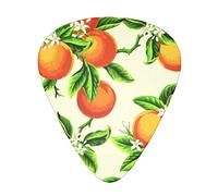 Yellow Blossom Guitar Pick 12 Picks Fashion Durable Bass Plectrums In A Box For Ukulele Electric Guitar Bass
