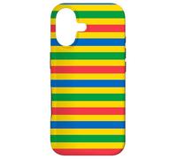 Yellow Blue Green Red Mauritius Flag Classic Pattern Case for iPhone 17