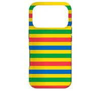 Yellow Blue Green Red Mauritius Flag Classic Pattern Case for iPhone 17 Pro