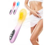 Yellow&Blue&Red Light Therapy for Vaginal,with 650nm&460nm&580nm Multi-Wave Light & Heating,at-Home Intimate Vaginal Rejuvenation for gynecological Vaginitis