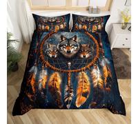 (Yellow Blue, Single(No Comforter)) Girls Peacock Comforter Cover Exotic Birds Bohemian Double Bedding Set,Pink Flower Feather Ink Painting Duvet Cover Peacock Feather Printed Bedding