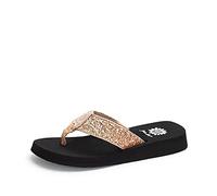 Yellow Box Women's Feliks Flip-Flop, Rosegold, 8 UK