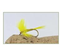 Yellow Boy dry trout flies, choice of size and quantity, Perfect in all fishing conditions in summer (6, Mixed)