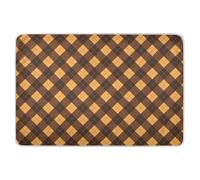 Yellow Brown Buffalo Checks Extra Large Resuable Bed Underpads Highly Absorbent Baby Diaper Changing Pad Anti-Lip Diaper Pads for Baby Boys Girls 52" L x 34" W