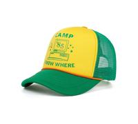 (Yellow) CAMP Baseball Caps Funny Hats Adjustable Cosplay Costume Halloween