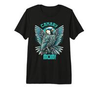 Yellow Canary Bird for Woman Premium T-Shirt