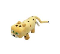 (Yellow Cat, 45cm) Minecraft Plush Toys Minecraft Creeper Enderman Wolf Stuffed Toys Pixel Doll