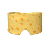 Yellow Cheese Pattern, Full Eye Covers Light Blocking Eye Mask Sleep Eye and Ear Muffs