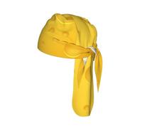 Yellow Cheese, Soft Bandana Quick-Drying Cycling Cap Headwrap Sports Beanie Hat Skull Cap for Men Women