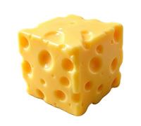 Yellow Cheese SquishyStress Balls Stress Relief Fidget Stress Relief Original Sensory Gifts for Adults (Yellow-mini)