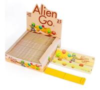 Yellow Cigarette Paper, color rolling paper with tips, 25 packs Ultra-thin paper, 110mm Kingsizeslim yellow papers, Natural tool papers