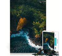 Yellow Cliff Adult Jigsaw1000 Pieces Memory Skill Fun Stable Fit No Shifting Parts Compact Fun for Family Game Time (38x26cm)