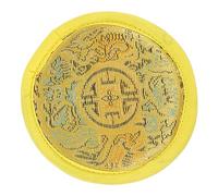 Yellow Cloth Singing Bowl Pad for Festival and Birthday Use