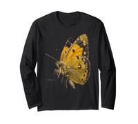 Yellow Clouded Butterfly Flying Wildlife Nature Butterfly Long Sleeve T-Shirt