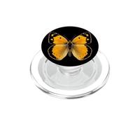 Yellow Clouded Butterfly Flying Wildlife Nature Butterfly PopSockets PopGrip for MagSafe