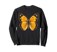 Yellow Clouded Butterfly Flying Wildlife Nature Butterfly Sweatshirt