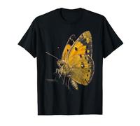 Yellow Clouded Butterfly Flying Wildlife Nature Butterfly Value Graphic T-Shirt