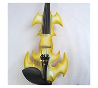 Yellow Color Solid Wood Electric Violin 4/4 The Pressure Is Doubled Making It Sound Full Violin