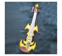 Yellow Color Solid Wood Electric Violin 4/4 The Pressure Is Doubled Making It Sound Full Violin