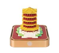 Yellow Crane Tower 3D Paper-Carved Calendar,Suitable