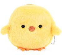 Yellow Cute Cartoon Coin Purse,Creative Chicken Pig Avocado Fruit Shape Bag for Girls Mini Zipper Purse Wallets Women's Coin Purses and Pouches Card Cases and Money Organizers