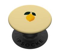 Yellow - Cute Lemon Fruit for Summer Tropical Fruit PopSockets Adhesive PopGrip