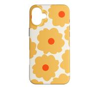 Yellow Daisies, 70s retro, Scandinavian Design, Summer Case for iPhone 16 Plus