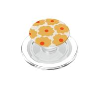 Yellow Daisies, 70s retro, Scandinavian Design, Summer PopSockets PopGrip for MagSafe