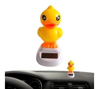 Yellow Dancing - Solar Swing Toy, Wobble Board | Cute Doll Doll Decoration for Car Dining Table Indoor Nienavo for Kids Window Shelves d