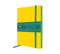 Flame Tree Studio – Yellow & Dark Teal Artisan Paperback Notebook – Paperback (2026)
