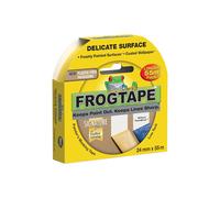 Yellow Delicate Surface Painters Masking Tape 24Mm X 55M. Indoor Painting and De