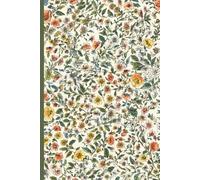 Yellow Ditsy Floral Notebook vol.2: 100 Lined Pages, 6x9 inch, Aesthetic Sunny Wildflower & Greenery Pattern Journal, Botanical Meadow Vintage Stationery (Ditsy Floral Notebook Collection)